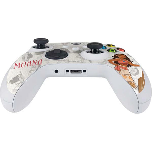 Disney Princess Moana Pattern Xbox Series S Controller Skin
